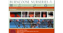 Desktop Screenshot of burncoose.co.uk
